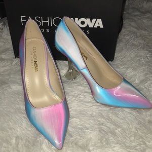 Cotton Candy Fashion Nova Heels